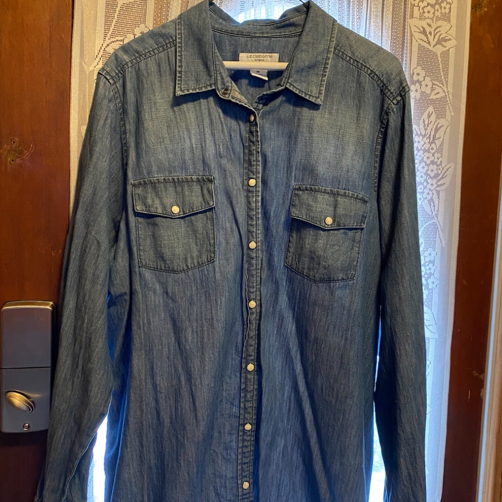 Liz Claiborne Women's Jean Shirt